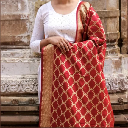 Red Bandhani Duppata